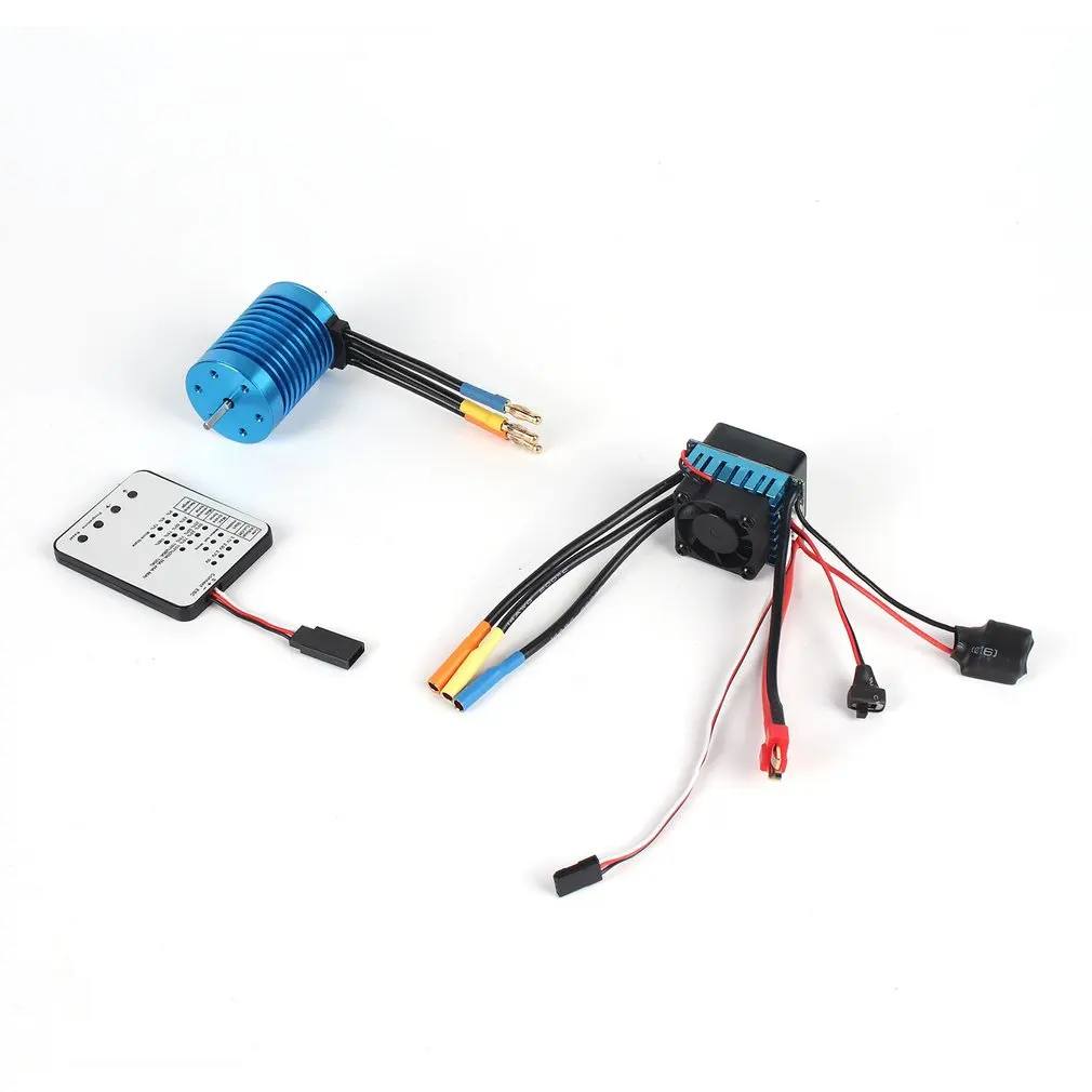 SURPASS HOBBY F540 3930KV 4-полюсный Бессенсорный бесщеточный двигатель 45A ESC с фотоэлементом Combo для 1/10 RC Car Truck
SURPASS HOBBY F540 3930KV 4-полюсный Бессенсорный бесщеточный двигатель 45A ESC с фотоэлементом Combo для 1/10 RC Car Truck