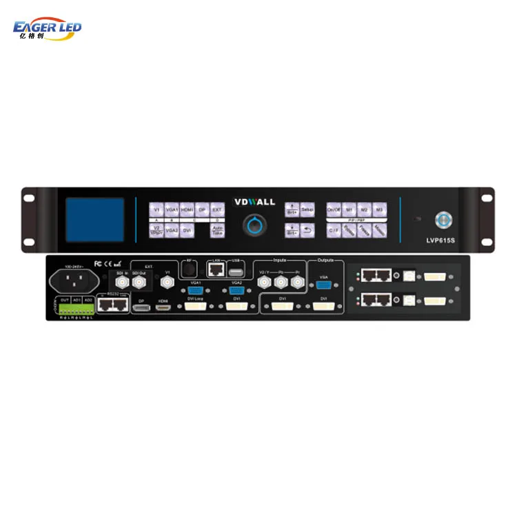 Hot selling full color LED display screen LVP615s LED hd video processor
Hot selling full color LED display screen LVP615s LED hd video processor