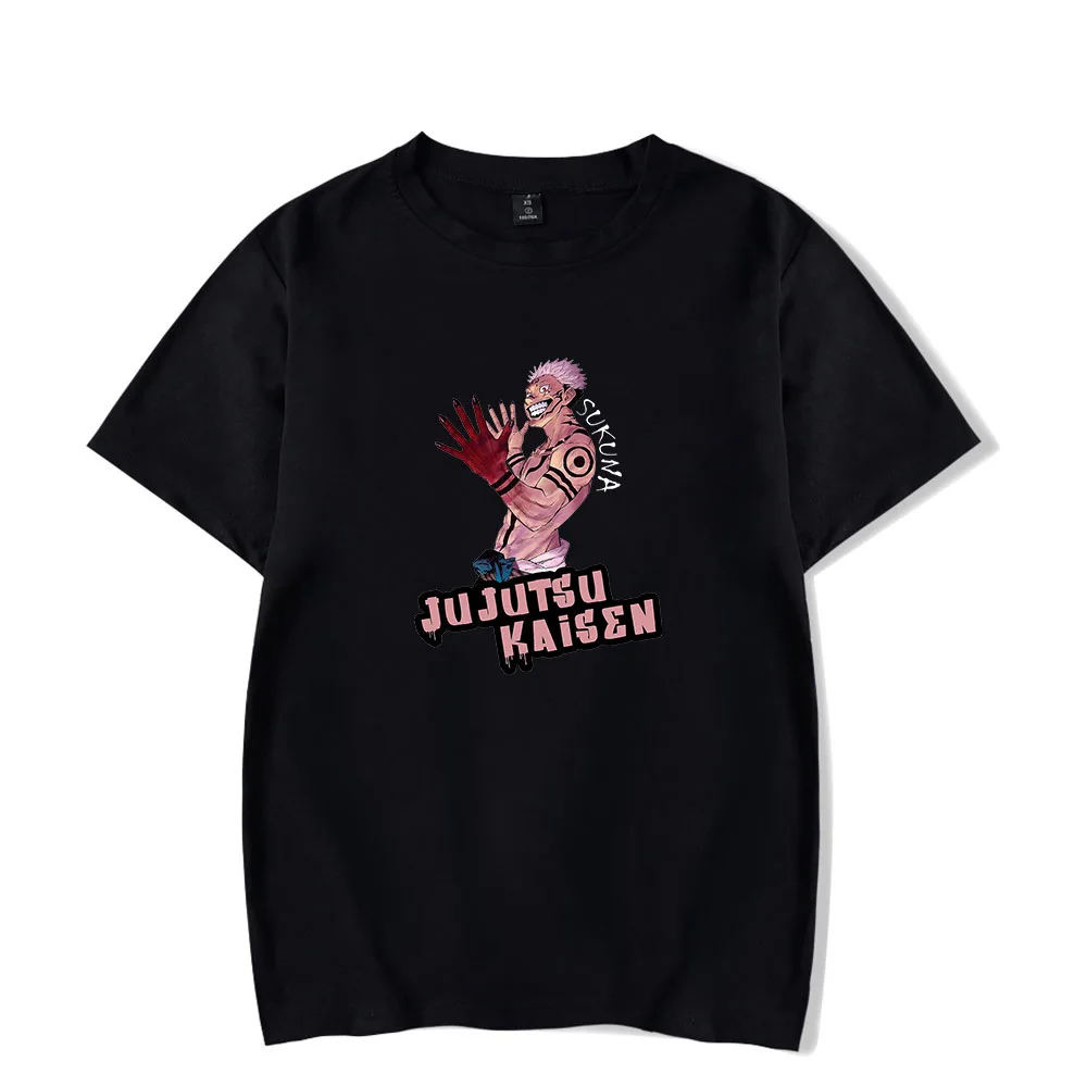 2020 New Casual Jujutsu Kaisen high Street Hip hop white t shirt Summer Classic Short Sleeve t shirt men/women All-match Tops
2020 New Casual Jujutsu Kaisen high Street Hip hop white t shirt Summer Classic Short Sleeve t shirt men/women All-match Tops
