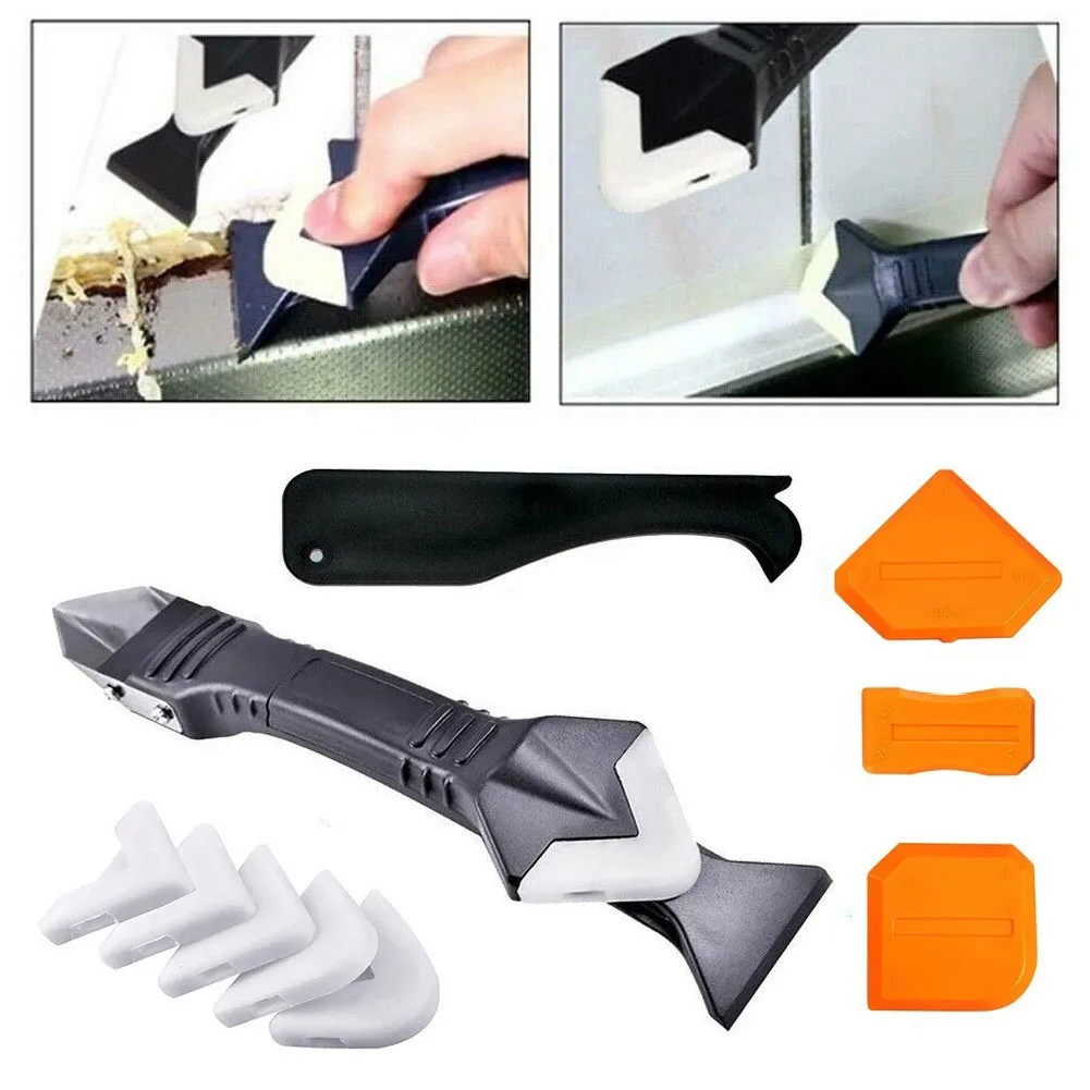 10pcs 3in1 Silicone Caulking Sealant Remover Tool Grout Kit Stainless Steel Head New And High Quality Free Shipping
10pcs 3in1 Silicone Caulking Sealant Remover Tool Grout Kit Stainless Steel Head New And High Quality Free Shipping