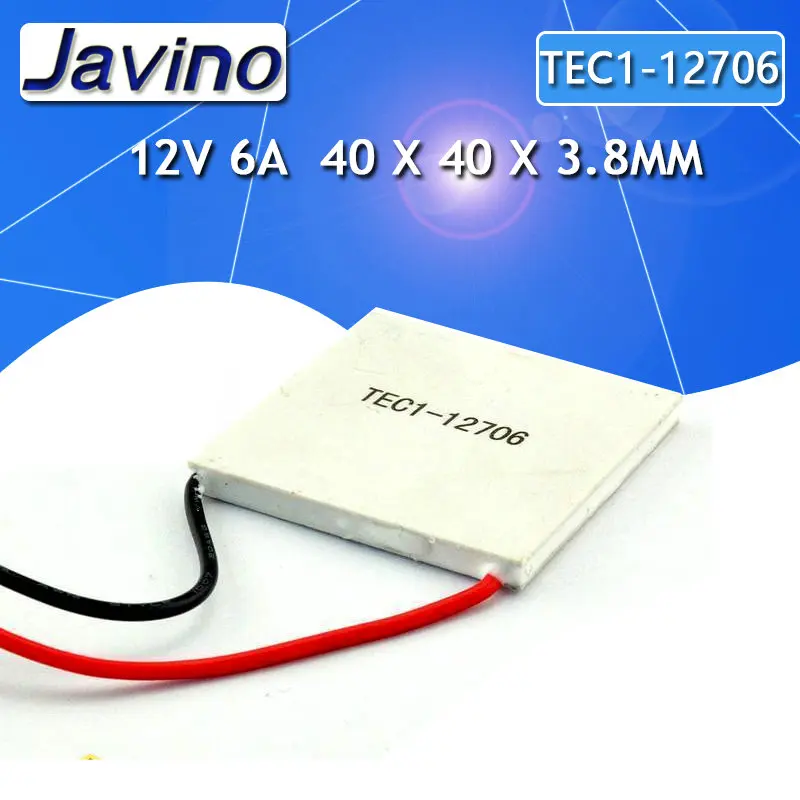 Element peltier TEC1-12706 thermoelectric peltier module 12706 TEC 12V diy refrigerator Cooler Peltier TEC1-12706 diy electronic
Element peltier TEC1-12706 thermoelectric peltier module 12706 TEC 12V diy refrigerator Cooler Peltier TEC1-12706 diy electronic