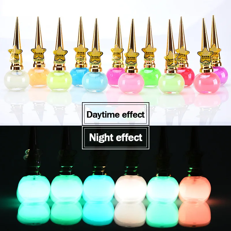 14ML Glow in The Dark Neon Paint Color Fluorescent Nail Polish Varnish Luminous Nail Art Manicure EY669
14ML Glow in The Dark Neon Paint Color Fluorescent Nail Polish Varnish Luminous Nail Art Manicure EY669