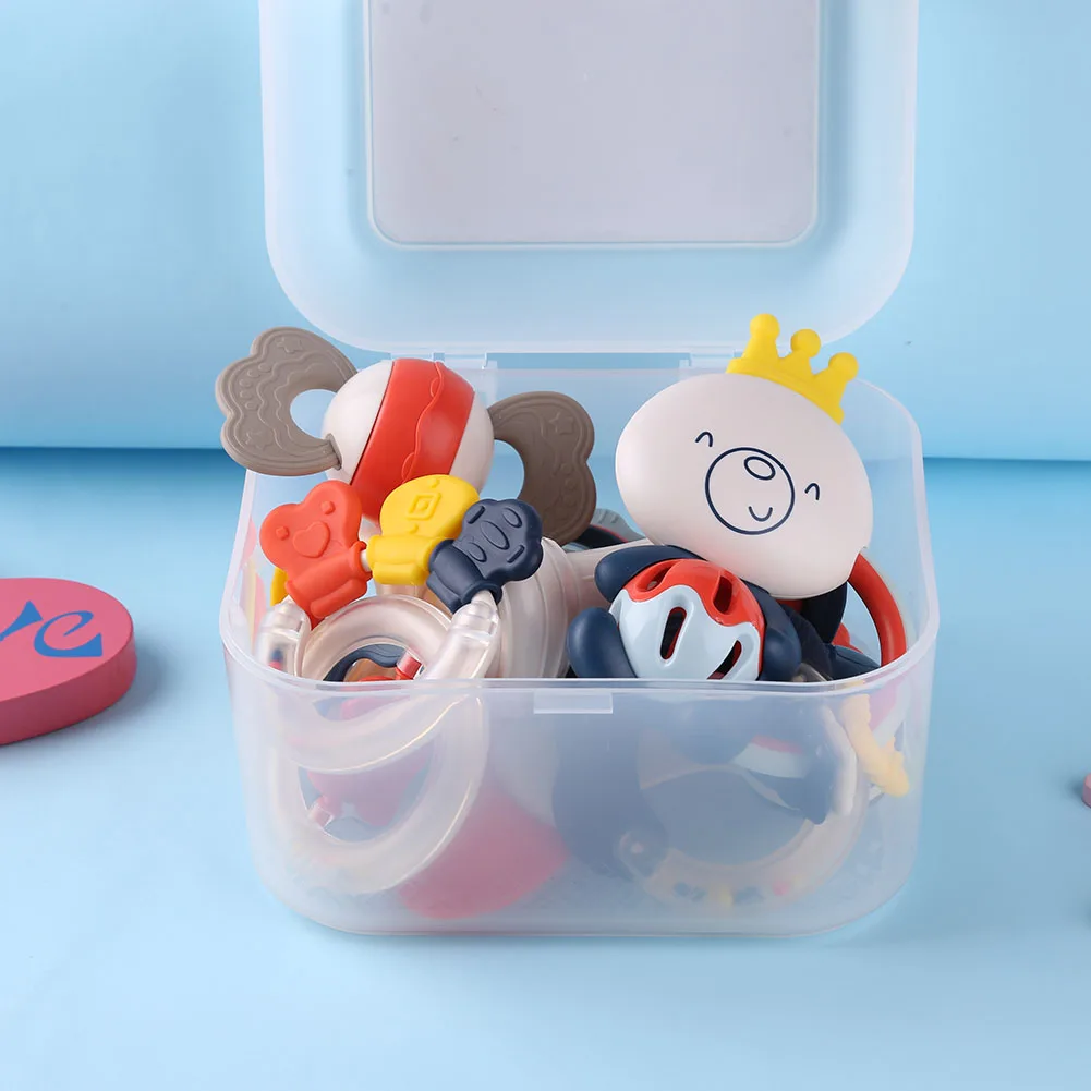 Safe Silicone Baby Teether Appease Toy Cartoon Handbell Montessori Toys Set Soother Pacifier Toddler Safe Toy
Safe Silicone Baby Teether Appease Toy Cartoon Handbell Montessori Toys Set Soother Pacifier Toddler Safe Toy