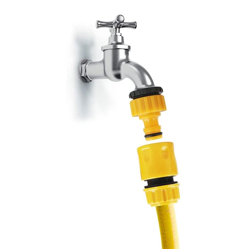 20 Pcs Garden Hose Connector Set, Connector Hose End Connector Double Hose Connectors Extender Hose Quick Connectors 
20 Pcs Garden Hose Connector Set, Connector Hose End Connector Double Hose Connectors Extender Hose Quick Connectors