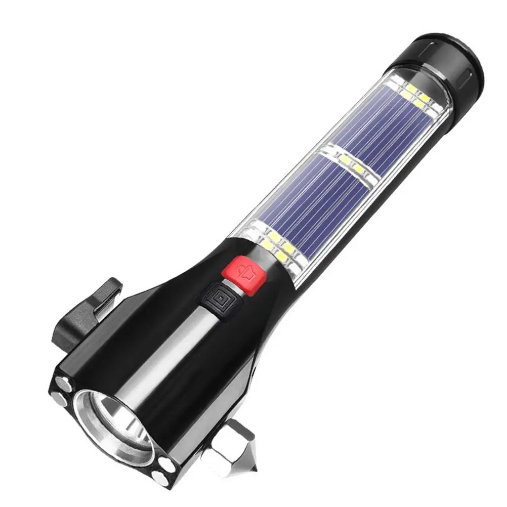 Solar Led Flashlight USB Rechargeable Flashlight Lanterna Outdoor Long-range Torch 6 Modes Emergency Power Bank Hand Lamp
Solar Led Flashlight USB Rechargeable Flashlight Lanterna Outdoor Long-range Torch 6 Modes Emergency Power Bank Hand Lamp