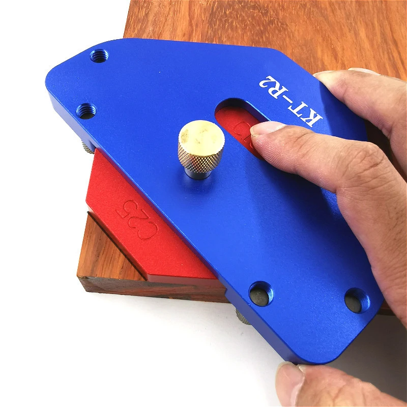 R/T Woodworking Fillet Gauge Aluminium Alloy Bevel Gauge Angle Ruler Contour Gauge Arc Radius Quick-Jig Round Corner Template
R/T Woodworking Fillet Gauge Aluminium Alloy Bevel Gauge Angle Ruler Contour Gauge Arc Radius Quick-Jig Round Corner Template