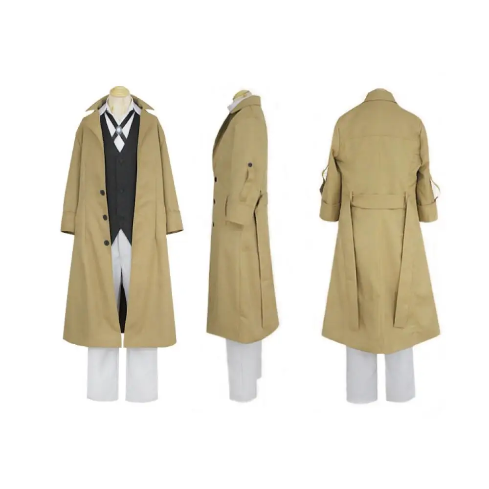 Bungo Stray Dogs Dazai Osamu Cosplay Anime Costume Long Jacket Coat Suit Adult Men Halloween Carvanal Party Christmas Costume
Bungo Stray Dogs Dazai Osamu Cosplay Anime Costume Long Jacket Coat Suit Adult Men Halloween Carvanal Party Christmas Costume