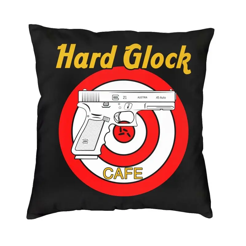 Hard Glock Cafe Pillow Case for Living Room USA Handgun Pistol Logo Sofa Cover Luxury Cushion Cover Soft Pillowcase
Hard Glock Cafe Pillow Case for Living Room USA Handgun Pistol Logo Sofa Cover Luxury Cushion Cover Soft Pillowcase
