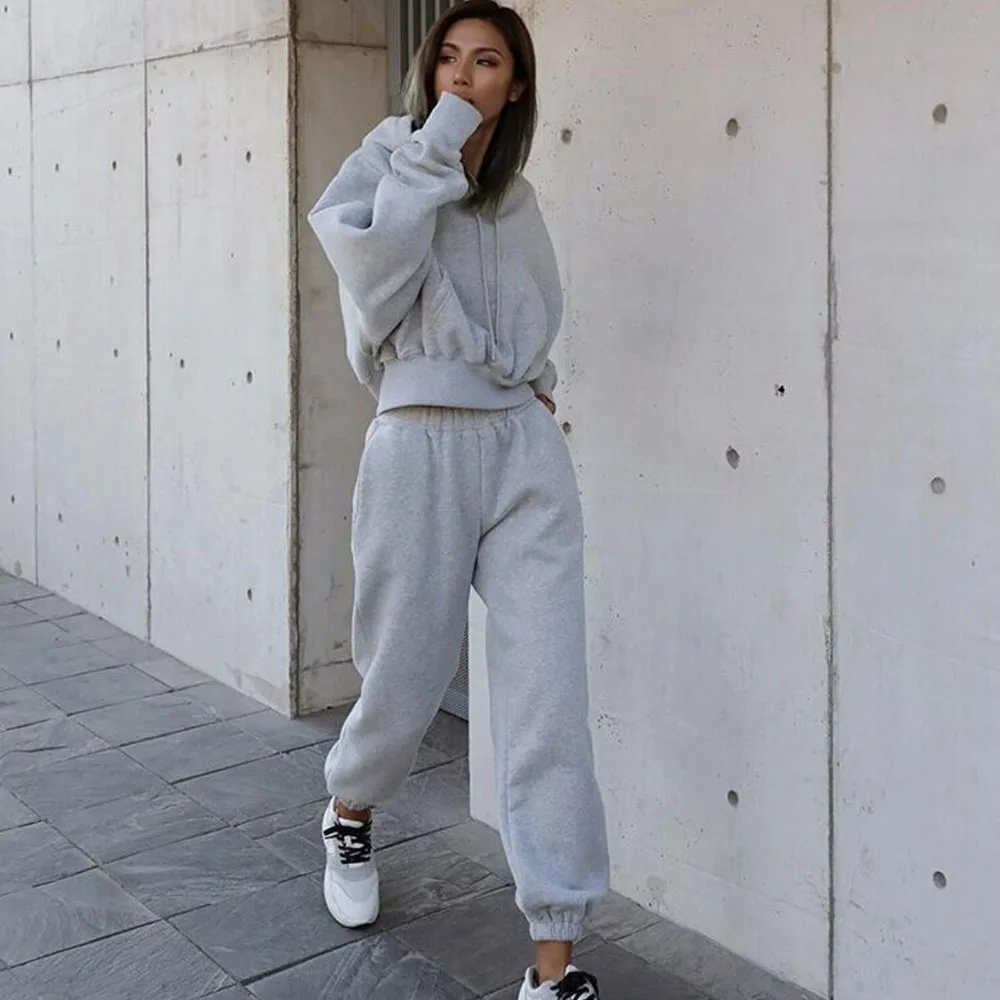 Plain Pocket Casual Pencil Pants Women's Two Piece Sets 2021 Autumn Winter New Trends Fashion Casual Sweater Coat Sports Suit
Plain Pocket Casual Pencil Pants Women's Two Piece Sets 2021 Autumn Winter New Trends Fashion Casual Sweater Coat Sports Suit