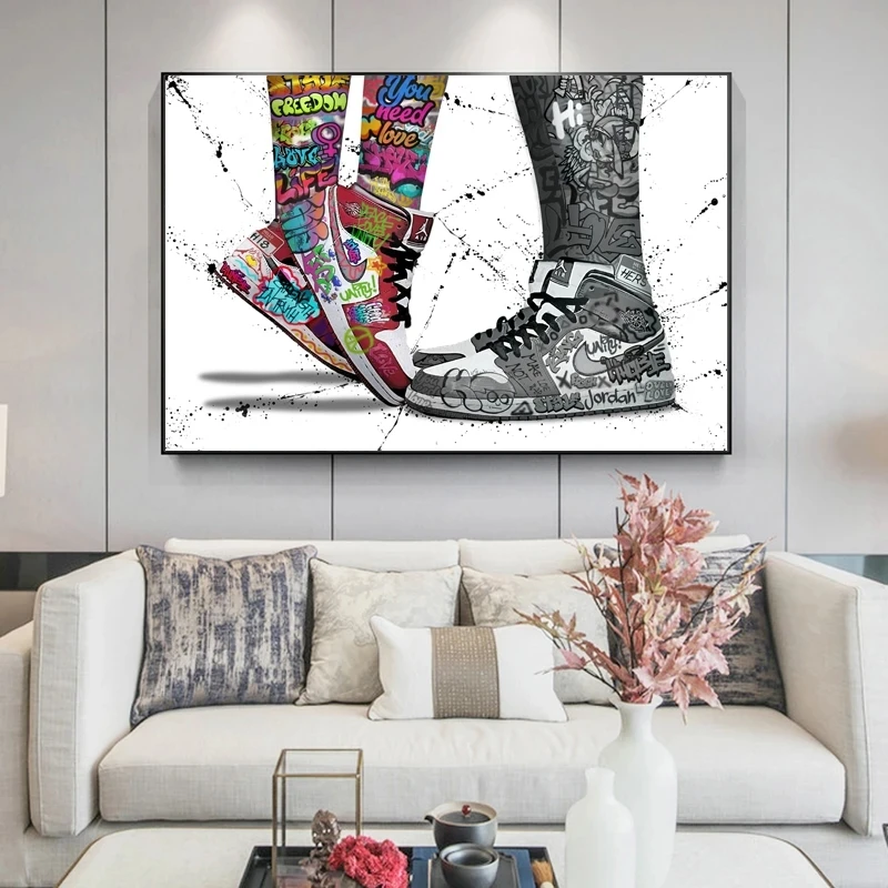 DIY 5D Diamond Painting Graffiti Artwork Sneakers Pop Street Art Sport Shoes Wall Pictures for Modern Home Living Room Decor
DIY 5D Diamond Painting Graffiti Artwork Sneakers Pop Street Art Sport Shoes Wall Pictures for Modern Home Living Room Decor