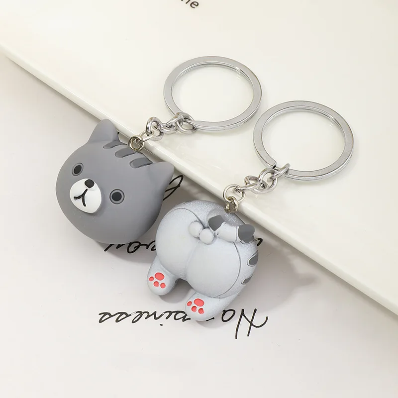 Kawaii Cat Keychains for Women Bag Pendant Key Chain Girl Cute Cartoon Animals Butt Keychain Men Car Key Ring Child Jewelry Gift
Kawaii Cat Keychains for Women Bag Pendant Key Chain Girl Cute Cartoon Animals Butt Keychain Men Car Key Ring Child Jewelry Gift