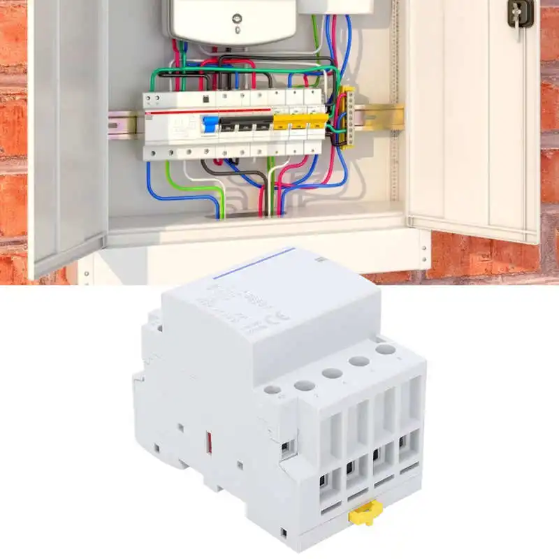 Household Contactor BCH8-63 4NO Household Voltage Contactor 63A 400V AC/DC Electronic Modular Coil Switch
Household Contactor BCH8-63 4NO Household Voltage Contactor 63A 400V AC/DC Electronic Modular Coil Switch