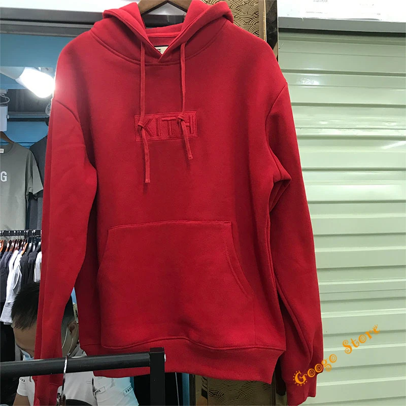 High Quality Heavy Fabric Kith Hoodie Men Women 1:1 Classic Box Logo Embroidery KITH Pullover Hoody Red Black Sweatshirts
High Quality Heavy Fabric Kith Hoodie Men Women 1:1 Classic Box Logo Embroidery KITH Pullover Hoody Red Black Sweatshirts