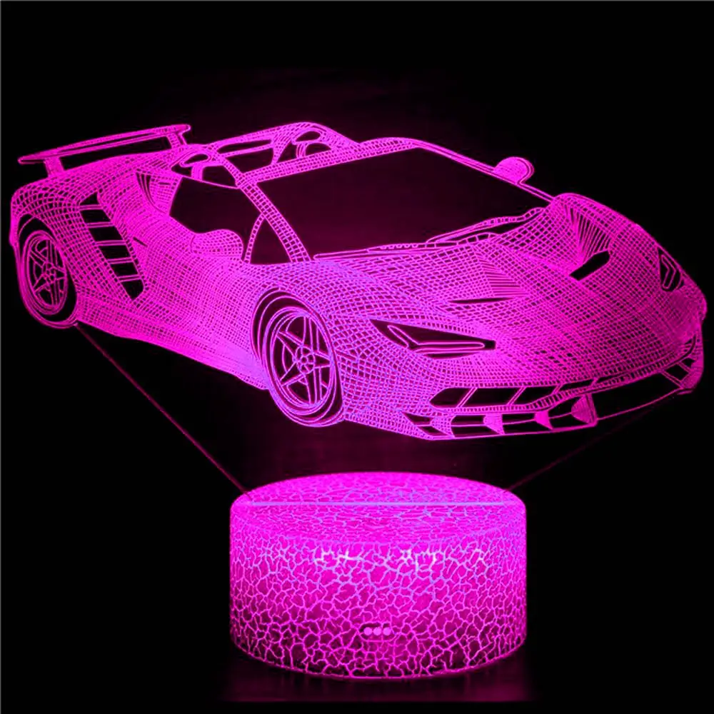 Коллекция 3D всемирно известных автомобилей, супер крутой спортивный автомобиль, Ночной светильник, локомотив, клубный веер, подарок, приз, п...
Коллекция 3D всемирно известных автомобилей, супер крутой спортивный автомобиль, Ночной светильник, локомотив, клубный веер, подарок, приз, п...