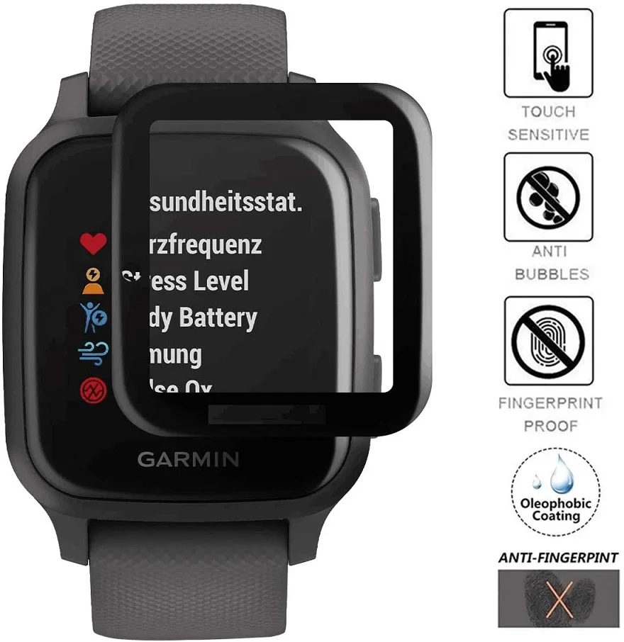 Защитная пленка для экрана Garmin движения sq 2 шт. прозрачная ультратонкая из 3D