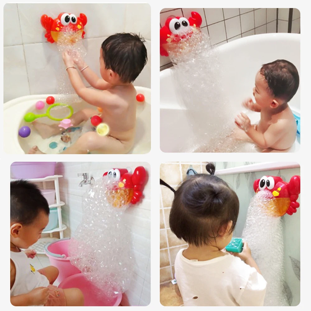 Bubble Machine Music Kids Bath Toy Bathtub Soap Automatic Bubble Maker Baby Bathroom Toy for Children
Bubble Machine Music Kids Bath Toy Bathtub Soap Automatic Bubble Maker Baby Bathroom Toy for Children