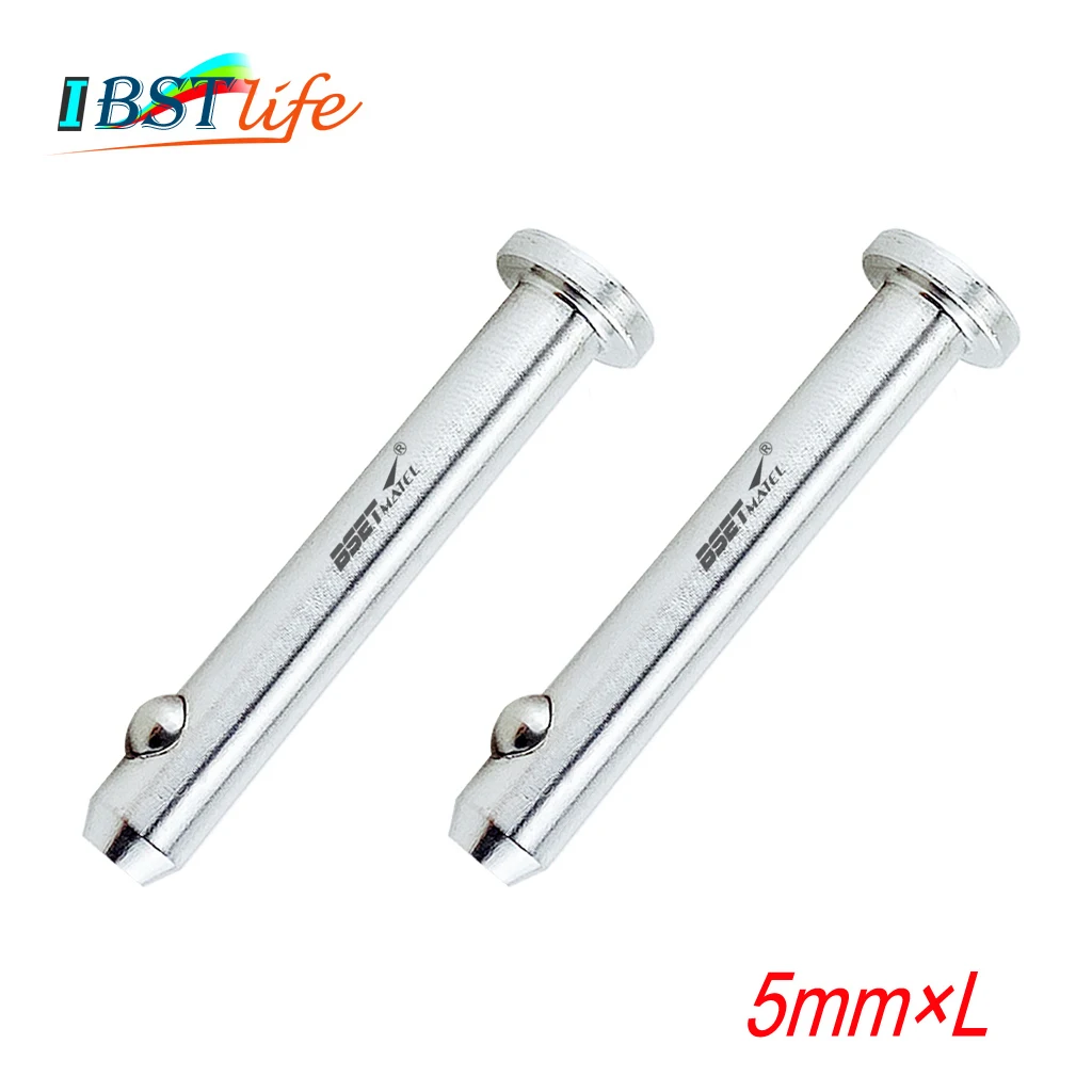 2X 5mm 316 Stainless Steel Dowel Pin Flat Head Cylindrical Pin Positioning Pins Quick Release Ball Pin Retainer Farm Lawn Garden
2X 5mm 316 Stainless Steel Dowel Pin Flat Head Cylindrical Pin Positioning Pins Quick Release Ball Pin Retainer Farm Lawn Garden