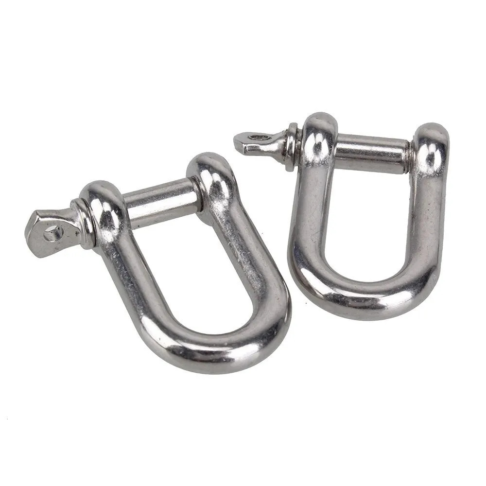 1pc M4-M10 100% A2 Stainless Steel 304 D-type Dee Shackle , High Quality Antirust D Shackle , SUS 304 M4-M12 Dee Shackle
1pc M4-M10 100% A2 Stainless Steel 304 D-type Dee Shackle , High Quality Antirust D Shackle , SUS 304 M4-M12 Dee Shackle