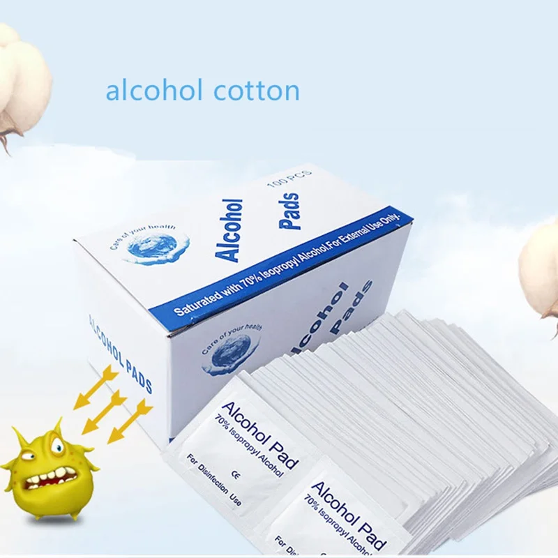 Artlalic 1000 Pcs/ 10Box Alcohol Wipe Pad Wet Wipe 70% Isopropyl Sterilization kin Cleaning Care Jewelry Mobile Phone Clean Wipe
Artlalic 1000 Pcs/ 10Box Alcohol Wipe Pad Wet Wipe 70% Isopropyl Sterilization kin Cleaning Care Jewelry Mobile Phone Clean Wipe