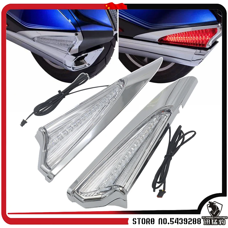 Новый мотоцикл сума акцент налетайте светодиодный светильник чехол для Honda Goldwing GL1800 F6B 2018 2019 2020 2021 GL 1800
Новый мотоцикл сума акцент налетайте светодиодный светильник чехол для Honda Goldwing GL1800 F6B 2018 2019 2020 2021 GL 1800