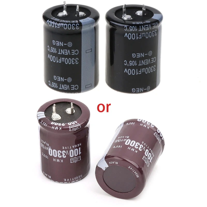2pcs Aluminium Electrolytic Capacitors 100V 3300uF Volume 30x40mm For LCD TV N1HF
2pcs Aluminium Electrolytic Capacitors 100V 3300uF Volume 30x40mm For LCD TV N1HF