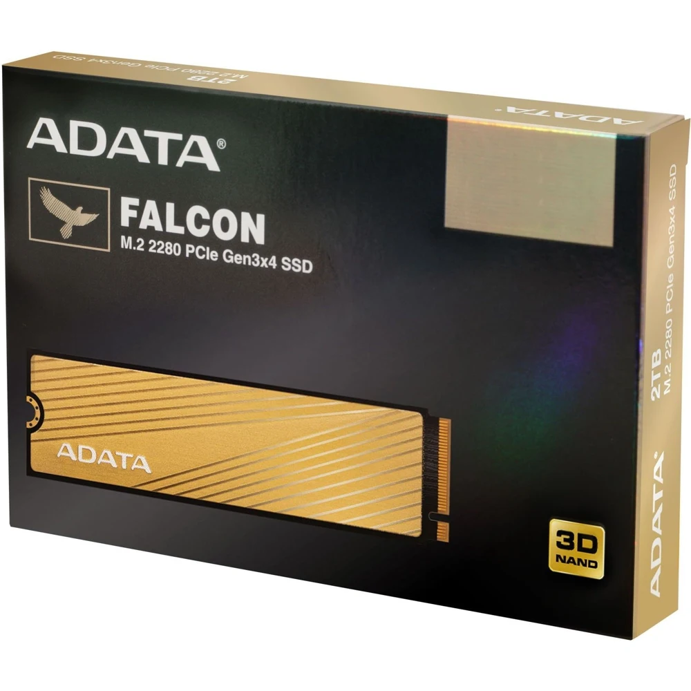 Твердотельный накопитель ADATA Falcon AFALCON-512G-C SSD M.2 512Gb PCI-Eх4 чтение: 3100 Мб/сек запись: 1500