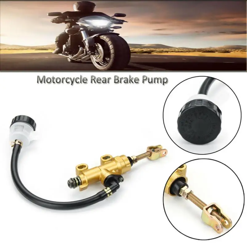 Motorcycle Rear Brake Pump Vehicle Disc Durable Off Road Accessories Universal ATV Foot Hydraulic Oil Cup Refit Cylinder 
Motorcycle Rear Brake Pump Vehicle Disc Durable Off Road Accessories Universal ATV Foot Hydraulic Oil Cup Refit Cylinder