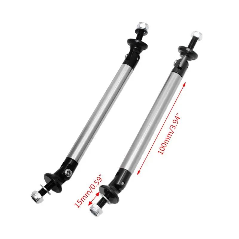 2x Adjustable Universal Front Rear Bumper Lip Splitter Strut Brace Rod Support Bar
2x Adjustable Universal Front Rear Bumper Lip Splitter Strut Brace Rod Support Bar