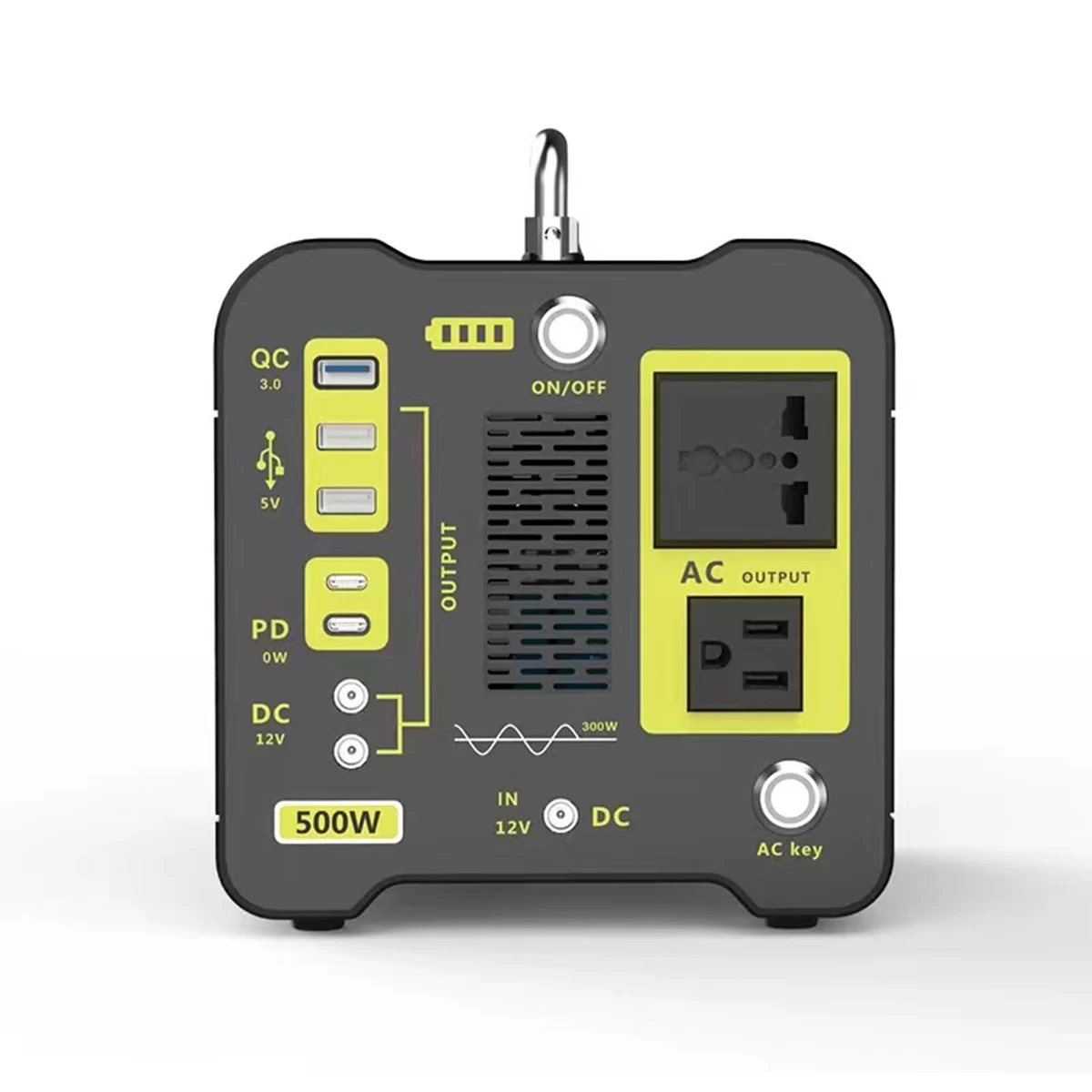 110V 220V Solar Generator Lithium Battery Backup Supply 500W Portable Power Station with AC Outlet for Home Outdoor Camping
110V 220V Solar Generator Lithium Battery Backup Supply 500W Portable Power Station with AC Outlet for Home Outdoor Camping