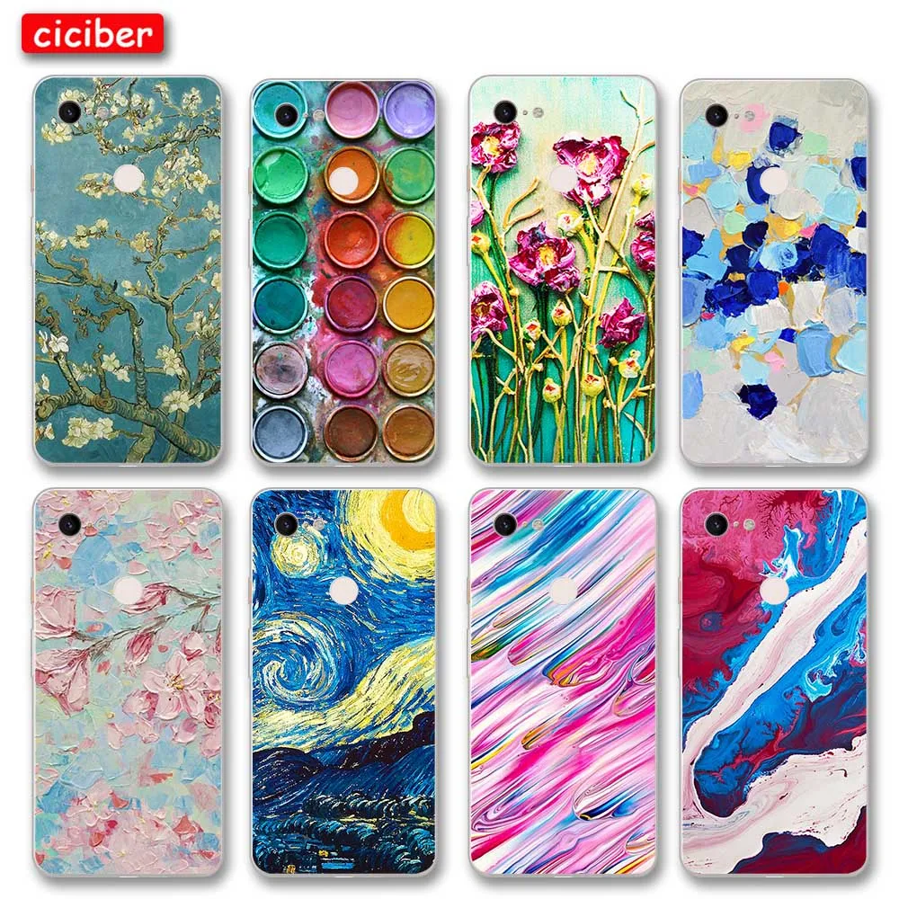 Art Oil Painting Phone Case For Google Pixel 4 5 3 2 XL Cover for Pixel 3a 4a 5G XL Soft Silicone TPU Shockproof Protect Fundas
Art Oil Painting Phone Case For Google Pixel 4 5 3 2 XL Cover for Pixel 3a 4a 5G XL Soft Silicone TPU Shockproof Protect Fundas