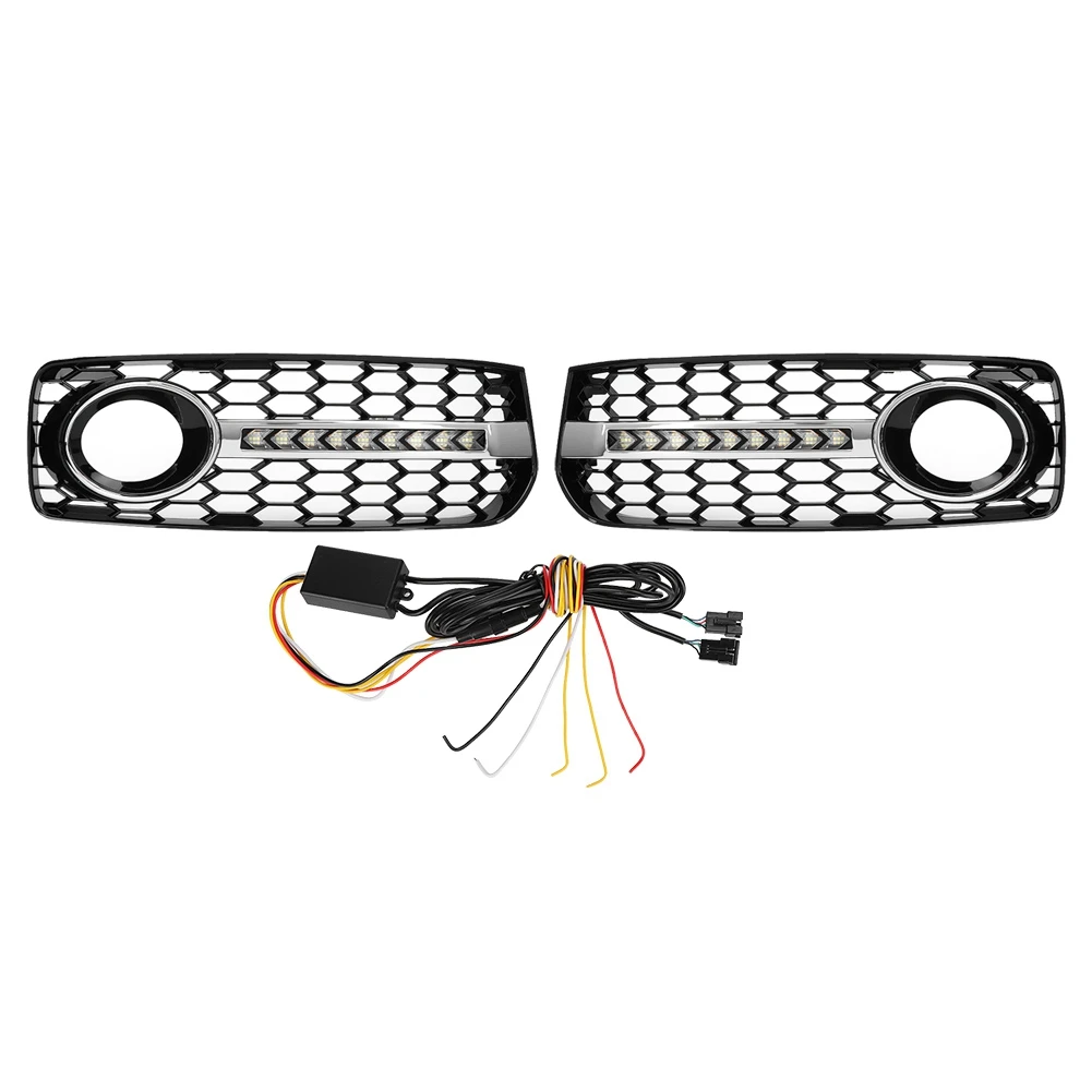 2 pcs Car Grilles Fog Lights Daytime Running Lamp Fit for Audi A5 S5 Coupe 08-12
2 pcs Car Grilles Fog Lights Daytime Running Lamp Fit for Audi A5 S5 Coupe 08-12