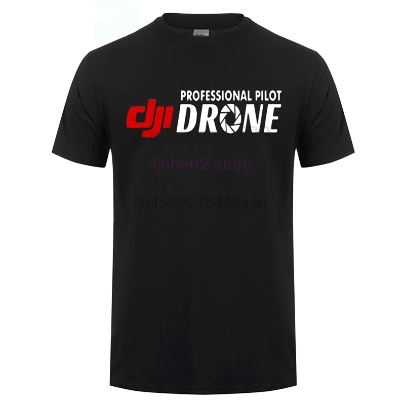 Новые мужские модные футболки DJI Pilot Drone классические профессиональные UAV Inspire dji