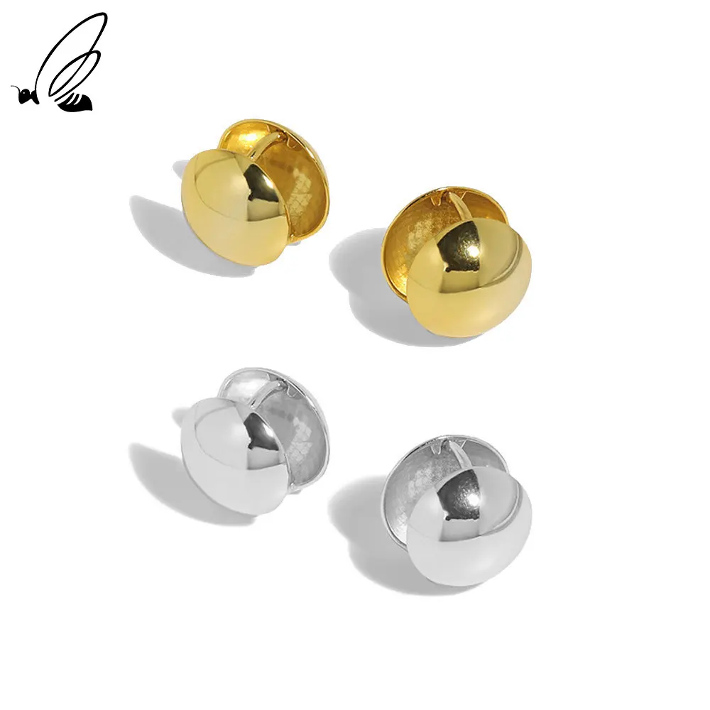 S'STEEL Hoops Earrings Simple Smooth Sterling Silver 925 Gift For Women Gold Earing Minimalist Boho Personalized Fine Jewellery
S'STEEL Hoops Earrings Simple Smooth Sterling Silver 925 Gift For Women Gold Earing Minimalist Boho Personalized Fine Jewellery