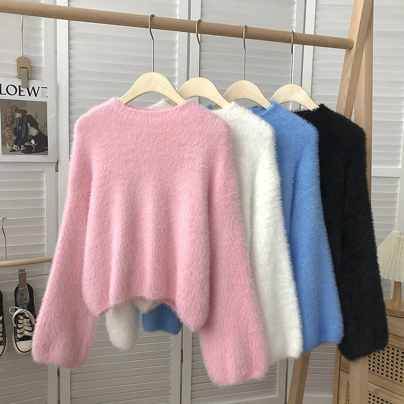 Cheap wholesale 2021 autumn winter new fashion casual warm nice women Sweater woman female OL cropped sweater BVt245
Cheap wholesale 2021 autumn winter new fashion casual warm nice women Sweater woman female OL cropped sweater BVt245