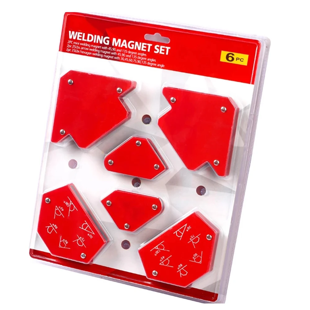 6PCS/Set Soldering Locator Strong Magnet Welding Magnetic Holder Triangle Arrow Welder Positioner Power Tool Accessories
6PCS/Set Soldering Locator Strong Magnet Welding Magnetic Holder Triangle Arrow Welder Positioner Power Tool Accessories