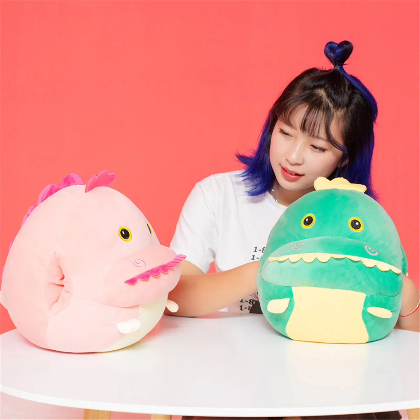 Cartoon Dinosaur fruits hand warmer plush toys Soft Cushion Decorative Dual-use Play Winter Toys Drop Ship 
Cartoon Dinosaur fruits hand warmer plush toys Soft Cushion Decorative Dual-use Play Winter Toys Drop Ship
