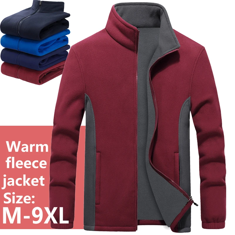Plus Size 6XL 7XL-9XL Man Fleece Tactical Softshell Jacket Splice Thermal Sporting Male Tourism Mountain Coats Men Army Jackets
Plus Size 6XL 7XL-9XL Man Fleece Tactical Softshell Jacket Splice Thermal Sporting Male Tourism Mountain Coats Men Army Jackets