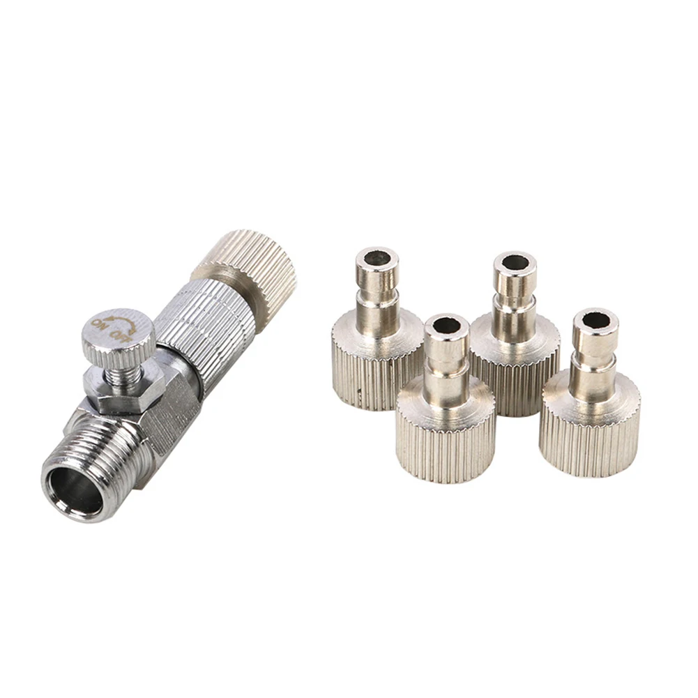 Model Airbrush Quick Plug Connector Airbrush Coupling Disconnect Adapter Disconnect Coupler With 1/8" Plug Fitting Part
Model Airbrush Quick Plug Connector Airbrush Coupling Disconnect Adapter Disconnect Coupler With 1/8" Plug Fitting Part