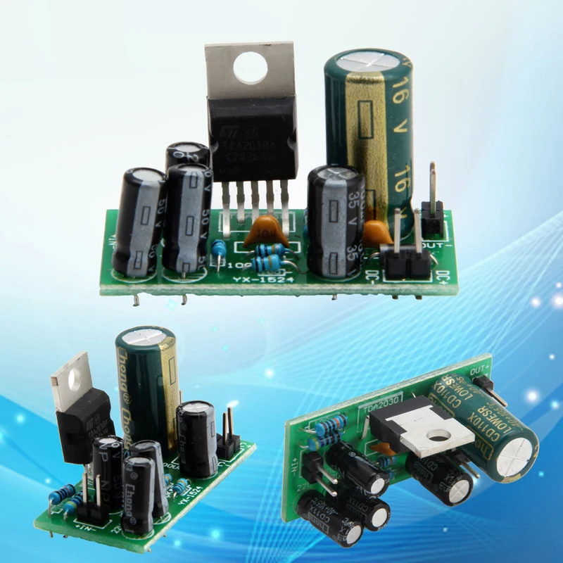 DC 18W 1 CH Subwoofer V3 TDA2030A Stereo Digital Audio Amplifier Board 
DC 18W 1 CH Subwoofer V3 TDA2030A Stereo Digital Audio Amplifier Board