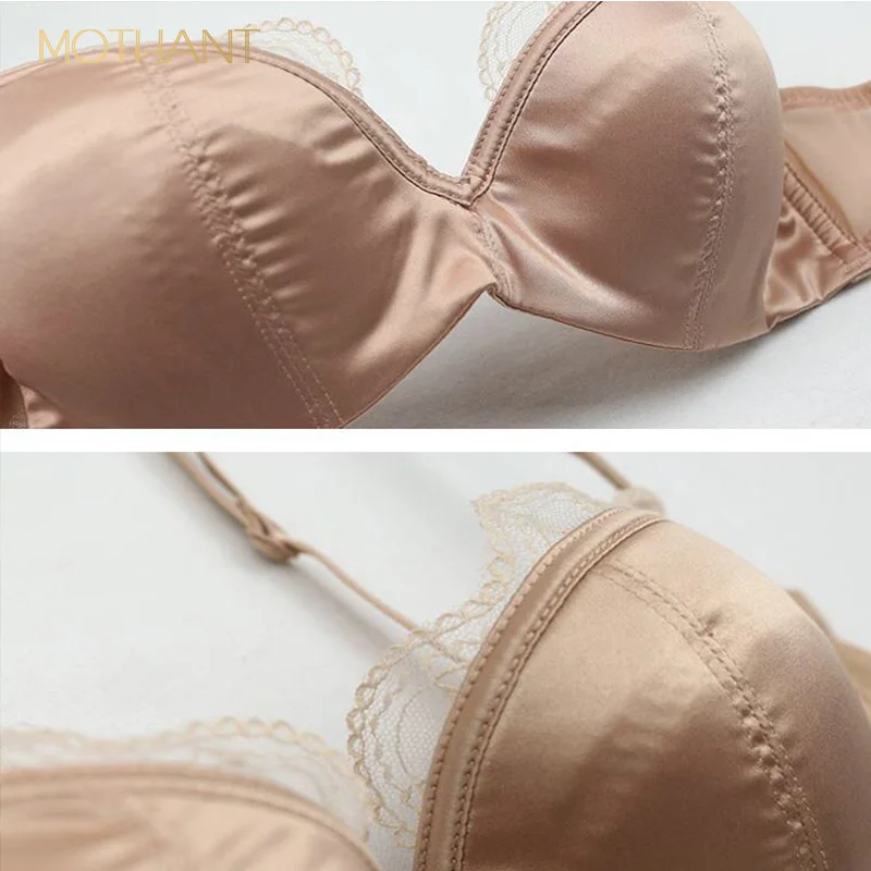 Woman Sexy bra comfortable lingerie Summer half a cup of Thin cup Women's panties silk satin sexy smooth-surface underwear suit
Woman Sexy bra comfortable lingerie Summer half a cup of Thin cup Women's panties silk satin sexy smooth-surface underwear suit