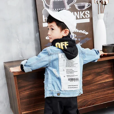 Boys Denim Jacket 2021 New Spring Autumn Korean Baby Boys Fashion Letter Jacket Children's Outwear Kids Boys Patchwork Coats
Boys Denim Jacket 2021 New Spring Autumn Korean Baby Boys Fashion Letter Jacket Children's Outwear Kids Boys Patchwork Coats