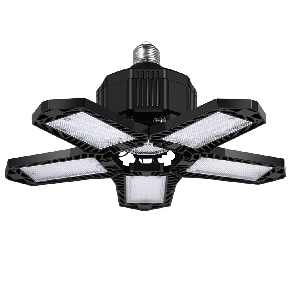 LED Five Leaf Garage Light F2 80W85-265V White Light LED Shop Light With Adjustable Multi-Position Panels
LED Five Leaf Garage Light F2 80W85-265V White Light LED Shop Light With Adjustable Multi-Position Panels