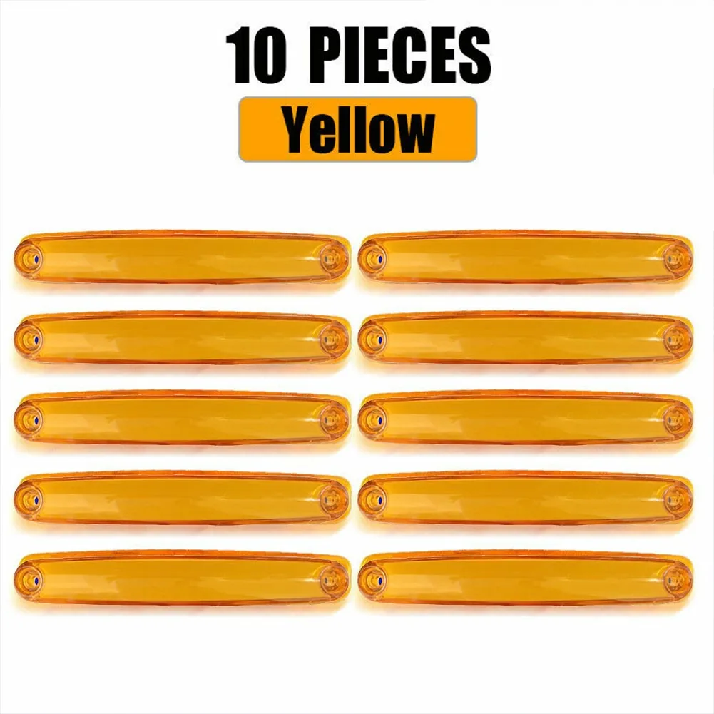 LED Side Marker Light 10X Yellow LED Side Marker Lamp Clearance Light Indicator Trailer Truck Caravan
LED Side Marker Light 10X Yellow LED Side Marker Lamp Clearance Light Indicator Trailer Truck Caravan