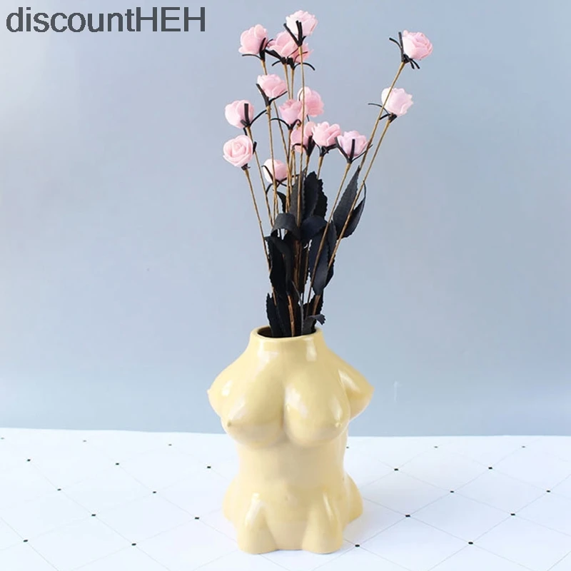 European-style Body Art Decorative Vase Creative Desktop Flowers Floral Body Art Vase Decoration Home Decoration
European-style Body Art Decorative Vase Creative Desktop Flowers Floral Body Art Vase Decoration Home Decoration