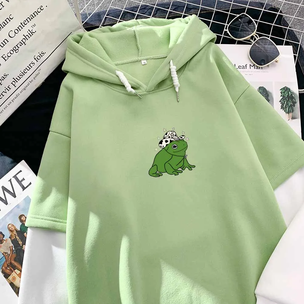 Green Cartoon Frog Kawaii Oversized Print Long Sleeve Winter Pullover Women Sweatshirt Hoodie for Girls Cute Style Casual Tops
Green Cartoon Frog Kawaii Oversized Print Long Sleeve Winter Pullover Women Sweatshirt Hoodie for Girls Cute Style Casual Tops
