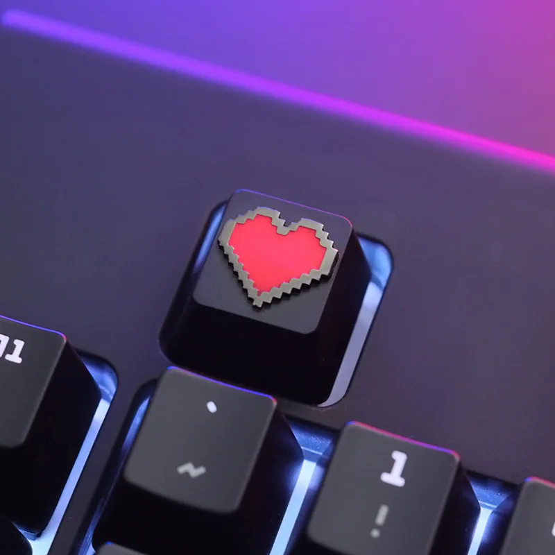 1pc Zinc Aluminium Alloy Key Cap R4 Height For Cherry MX Switch Mechanical Keyboard Cherry Blossoms/Pixel Love/K.O. Enter Keycap 
1pc Zinc Aluminium Alloy Key Cap R4 Height For Cherry MX Switch Mechanical Keyboard Cherry Blossoms/Pixel Love/K.O. Enter Keycap
