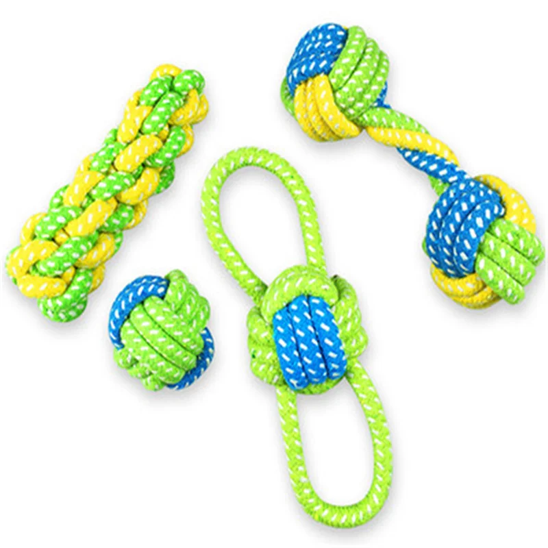 Dog Molar Teething Rope Knot Toy Bite Sleeve Pet Cotton Rope Toothbrush Interactive Cleaning Colorful Pet Accessories
Dog Molar Teething Rope Knot Toy Bite Sleeve Pet Cotton Rope Toothbrush Interactive Cleaning Colorful Pet Accessories
