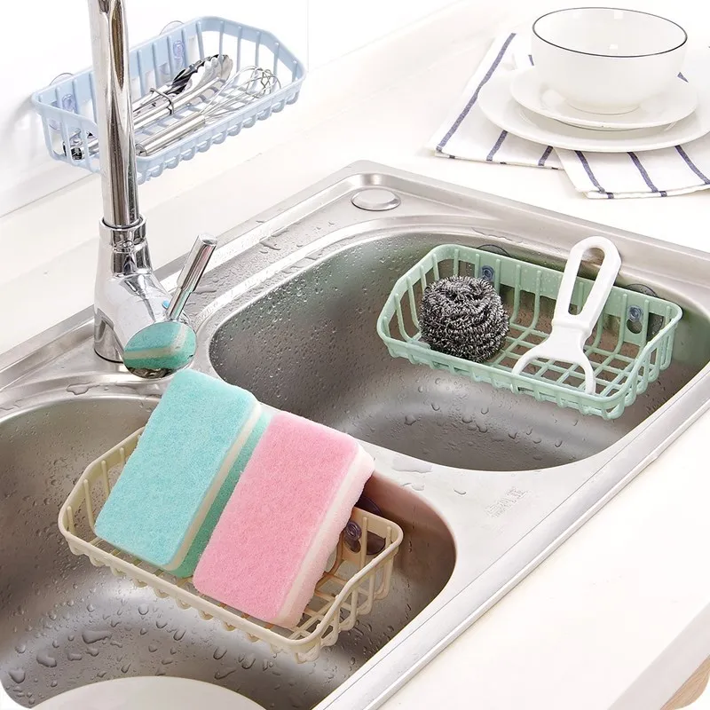 1Pcs Sink Drain Rack multifunctional durable suction cup hanging sink sponge rag storage rack Kitchen Bathroom Tool Accessories
1Pcs Sink Drain Rack multifunctional durable suction cup hanging sink sponge rag storage rack Kitchen Bathroom Tool Accessories