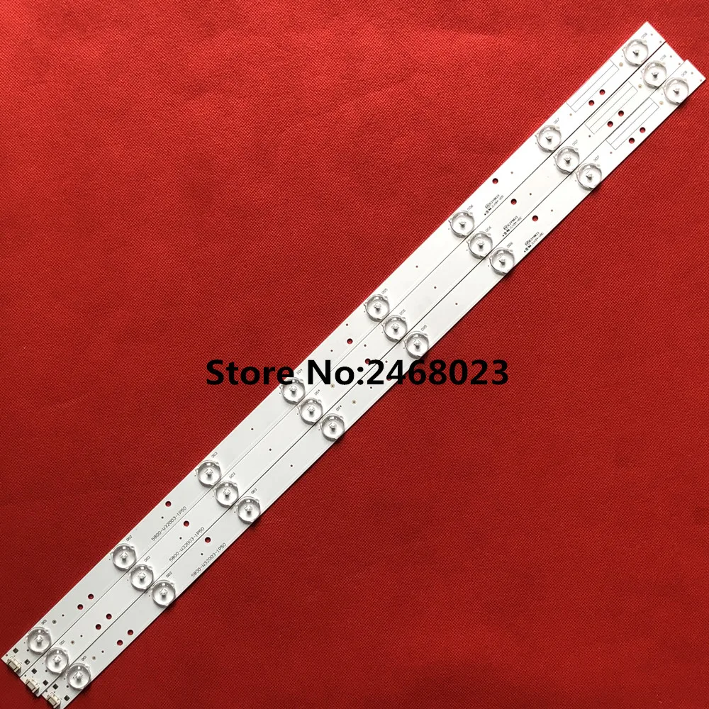100% New LED Strip Bar Backlight original for Sky worth 32E301C Lamp 5800-W32003-1P50 A set of 3 8 Lamps
100% New LED Strip Bar Backlight original for Sky worth 32E301C Lamp 5800-W32003-1P50 A set of 3 8 Lamps