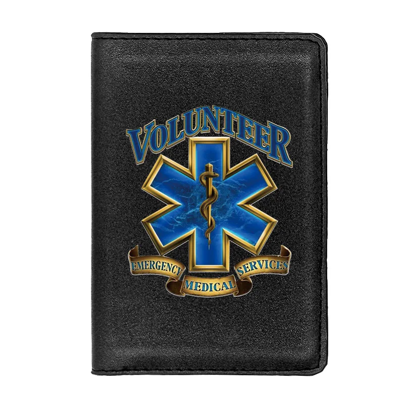 Emergency Medical Services Volunteer Printing Leather Passport Cover Holder ID Credit Card Case Travel Wallet
Emergency Medical Services Volunteer Printing Leather Passport Cover Holder ID Credit Card Case Travel Wallet